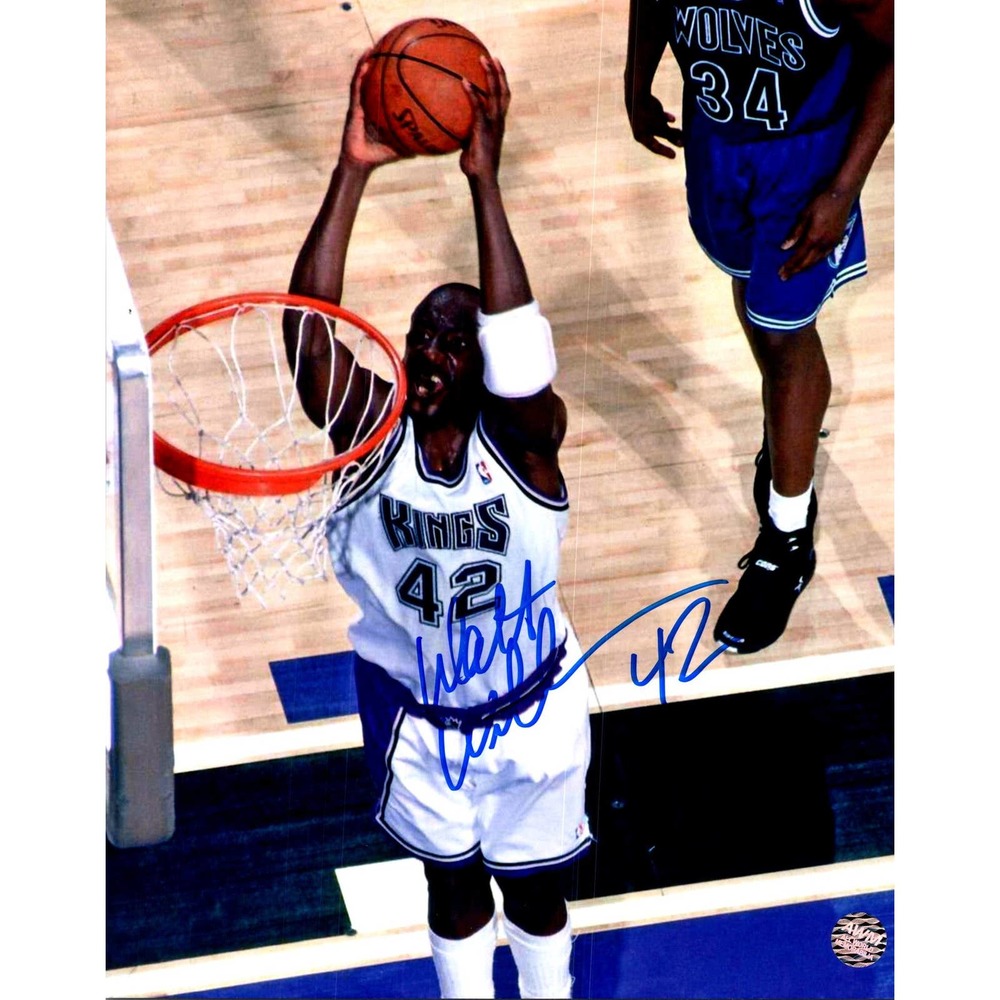 Walt Williams Signed 8x10 - NBA - Sacramento Kings NBA - Autograph